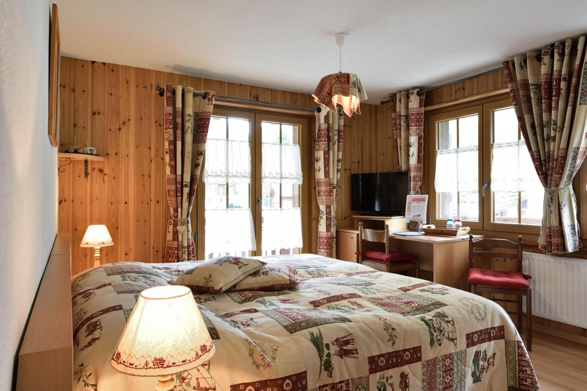 Hotel Les Melezes Hauderes Номер фото