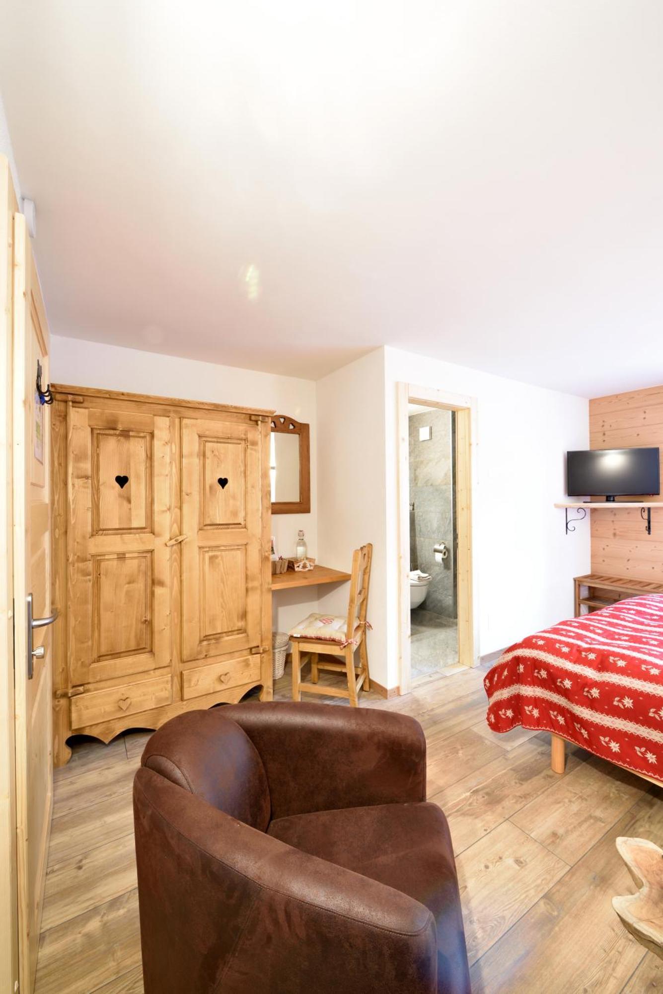 Hotel Les Melezes Hauderes Номер фото