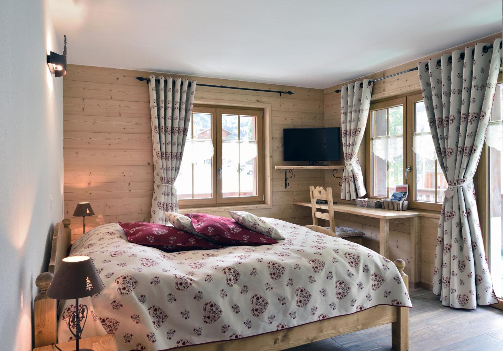 Hotel Les Melezes Hauderes Номер фото